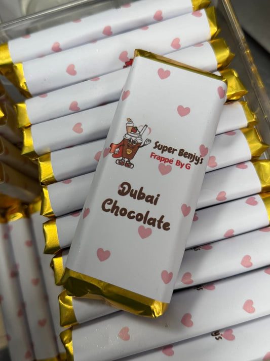 Dubai Bar WHITE chocolate